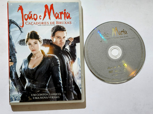 Dvd João E Maria Caçadores De Bruxas Original