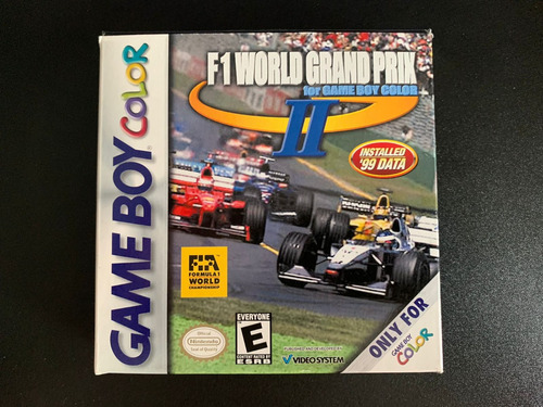 F1 World Gran Prix 2 Game Boy Color