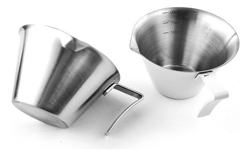 Para Vaso V De Acero Inoxidable Con Extracción Graduada De