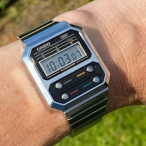 Como Ajustar Fácil el Broche de Un Reloj Casio Metalico 