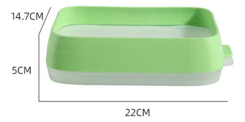 Caja De Almacenamiento Reutilizable Preparación De Comida