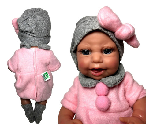 Boneca Bebê Reborn Real Realista Menina Recém Nascida E Acessórios Mamadeira Mágica - Com Cílios - Corpo Completo Em Vinil Muito Detalhado - Linda Parece De Verdade - Super Toys Brinquedos