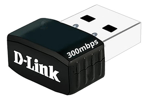 Mini Wifi Usb Receptor Antena 300mbps Laptop Pc Dlink Tplink