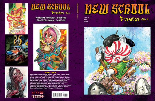 Libro New School V4 Pinturas, Dibujos, Bocetos - Tattoo