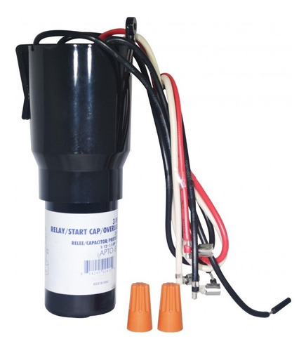 Relay De Arranque, Capacitor Y Termico Rco-810 1/12-1/5hp 