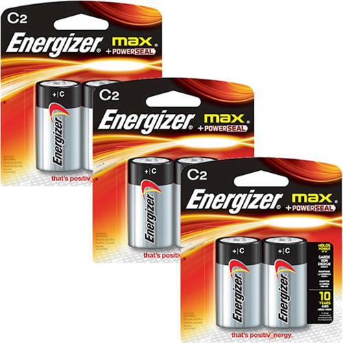 Imagen 2 de 4 de 12 Pilas C Medianas Energizer 1.5v Alcalina - Caja Cerrada