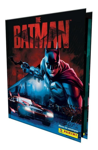 Álbum The Batman Panini preto/vermelho capa dura | MercadoLivre