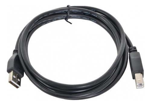 Cable Usb 2.0 Para Impresoras Y Multifuncion 1,5 Metros Color Negro