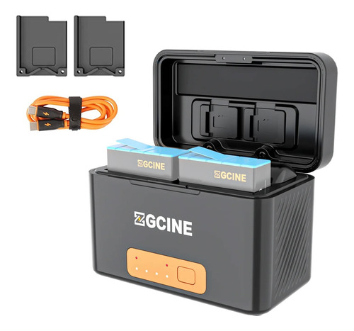 Zgcine Ps G10 Mini Con 2 Baterías Para Hero 8/7/6 Ki.