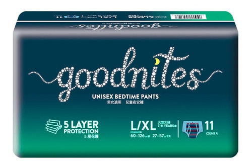 Ropa Interior Para Dormir Huggies Goodnites 4 A 11 Años