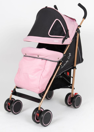 Coche Baston Reclinable Para Bebe + Cubrepie Summy Babyhappy