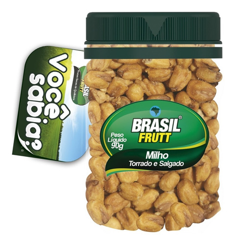 Milho Torrado E Salgado Brasil Frutt 90g