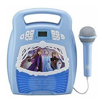 Frozen 2 Reproductor De Máquina De Karaoke Mp3 Portátil Co