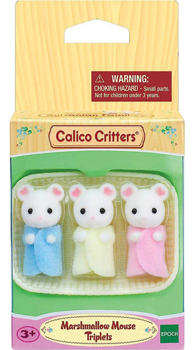 Calico Critters Trillizos Ratoncitos Marshmallow Mouse