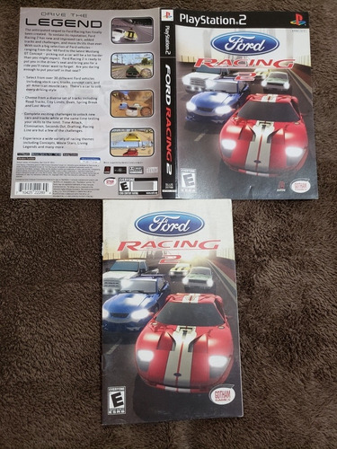 Ford Racing 2 Ps2 Portada- Manual (Usado)
