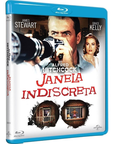 Janela Indiscreta Bluray Original Lacrado Alfred Hitchcock