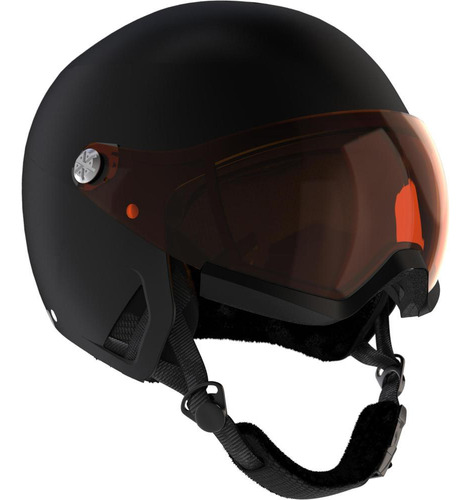 Capacete Adulto De Ski H-rc550 - Cor Preto