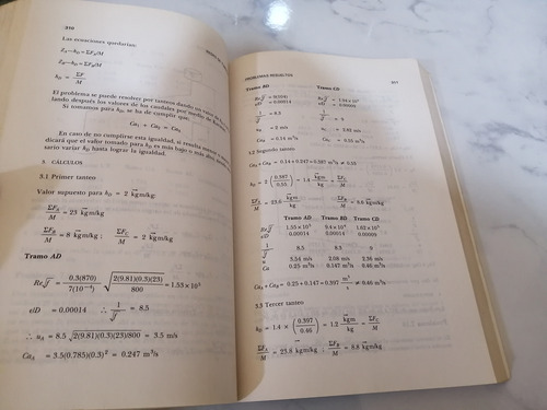 Libro. Problemas De Flujo De Fluidos. Valiente Barderas (Usado)