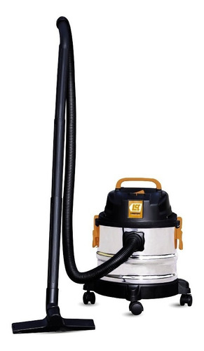 Imagen 3 de 9 de Aspiradora Polvo Liquido Lusqtoff 15 Lts La-1500 Tacho Inox