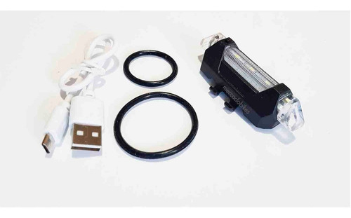 Imagen 3 de 3 de Luz Delantera Wkns - Recargable Usb 4 Modos Super Brillante