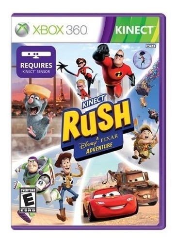 Videojuego: Kinect Rush: A Disney Pixar Adventure Para Xbox