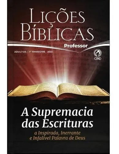 Imagem 1 de 4 de Revista Lições Bíblicas Adulto Professor - Escola Dominical