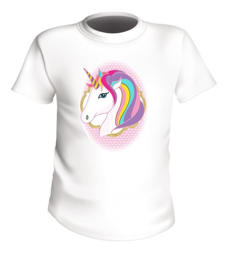 Playeras Personalizadas Unicornios Infantiles Fiestas