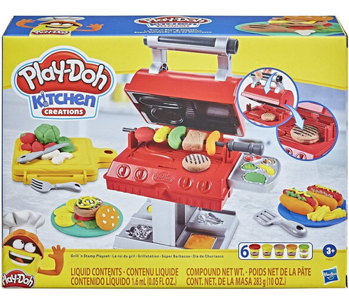 Parrillera Play-doh Con Accesorios 