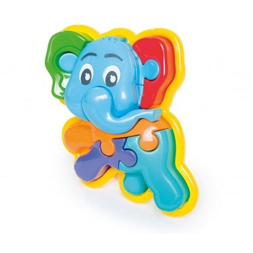 Puzzle 3d Elefante Juego Didactico Para Bebe 856 Calesita