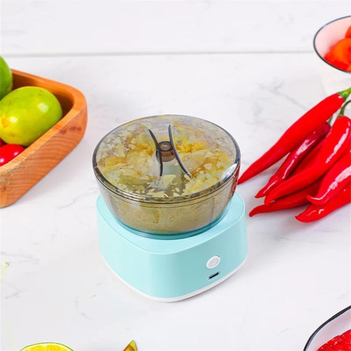 Mini Triturador E Processador De Alimentos Eletricos Potente
