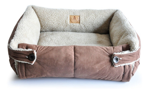 Cama Alasca Marrom Bichinho Chic - P