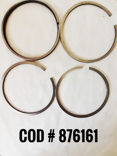 Anillos De Piston Vop # 876161 Motores Diesel, Gasolina.