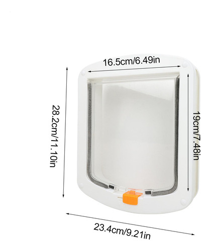 Puerta Exterior Para Gatos Puerta Para Gatos Con Ventana Pue