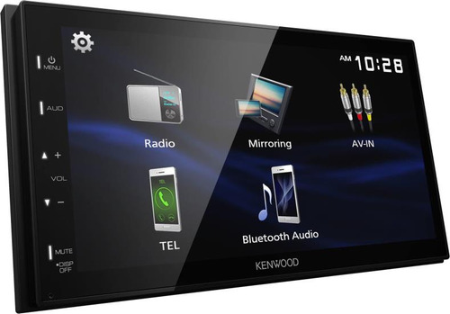 Kenwood Dmx129bt Estéreo Para Automóvil Con Pantalla Táctil