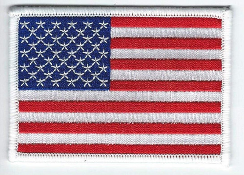 Parche Bordado De Bandera De Estados Unidos De América...