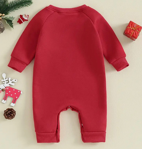 Mameluco Navidad Unisex Bebe ( Reno )
