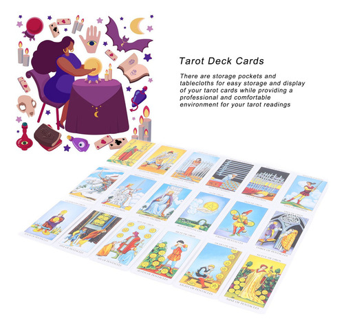 Tarot Rider Waite Versión En Español Con Papel Recubierto