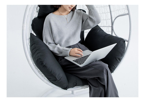 Cojín Colgante Para Silla Con Forma De Huevo, Con Negro