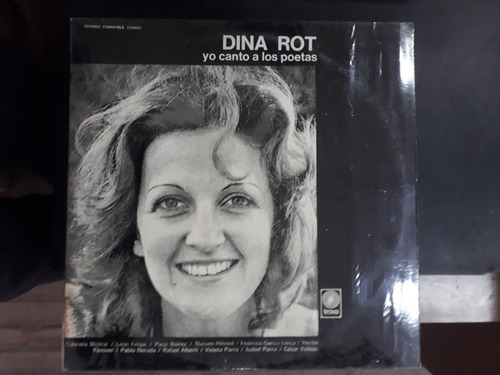 Dina Rot - Yo Canto A Los Poetas Vallejo Parra - Vinilo Lp