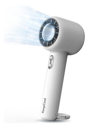 Ventilador Frío Keepcool Portátil Y De Escritorio Recargable