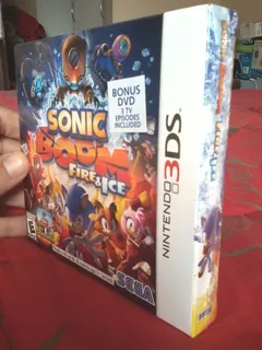 Sonic Boom Fire & Ice Nintendo 3ds 100% Nuevo Y Original