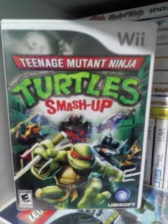 Juego Para Nintendo Wii Tortugas Ninjas Smash Up Wii Wiiu