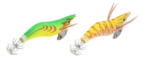 Cebo De Pesca, 6 Unidades, Simulación Marina, Forma De Camar