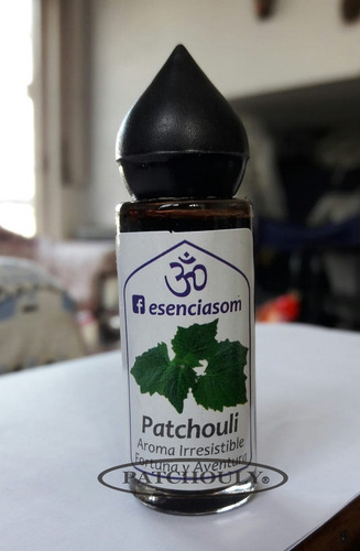 Imagen 3 de 3 de Aceite Esencial Pachuli Patchouli Patchouly Puro India 15ml.