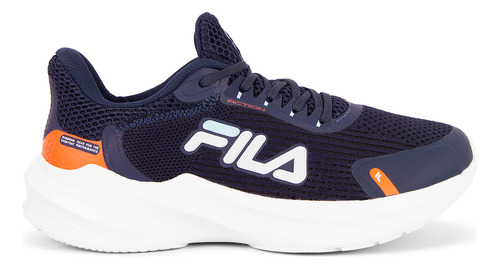 Zapatillas Fila Action Azul Naranja Hombre