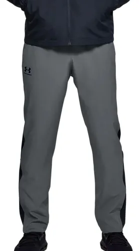 Under Armour Pantalones cónicos de malla de corte para hombre