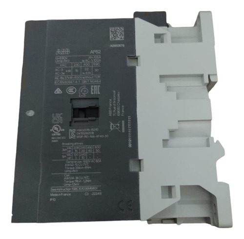 Contactor Abb Af52-30-00-13 100-250/60hz-dc 1sbl367001r1300