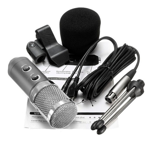 Bm200 Kit Micrófono Condenser Estudio Stream Podcast Youtube