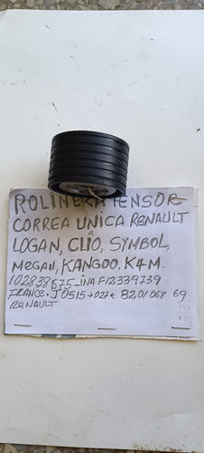 Rolineras Del Tensor De La Correa Única De Renault K4 Logan 