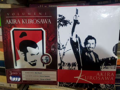 Akira Kurosawa Lote 6 Barba Roja Ikuru 7 Samurai Yojimbo Dvd